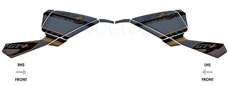 モトグラフィックスの TRACER9 GT+（23/24）用ボディパッド 4アイテムがネクサスから発売！ 記事2