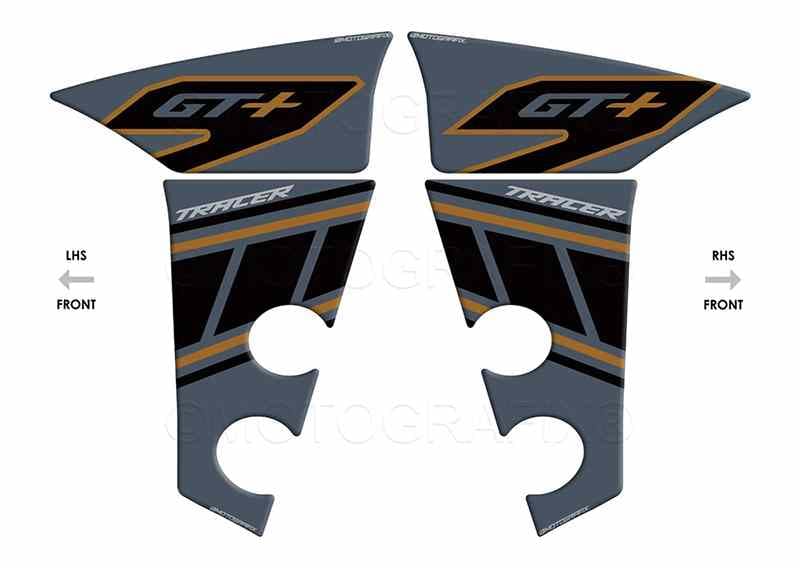 モトグラフィックスの TRACER9 GT+（23/24）用ボディパッド 4アイテムがネクサスから発売！ 記事4