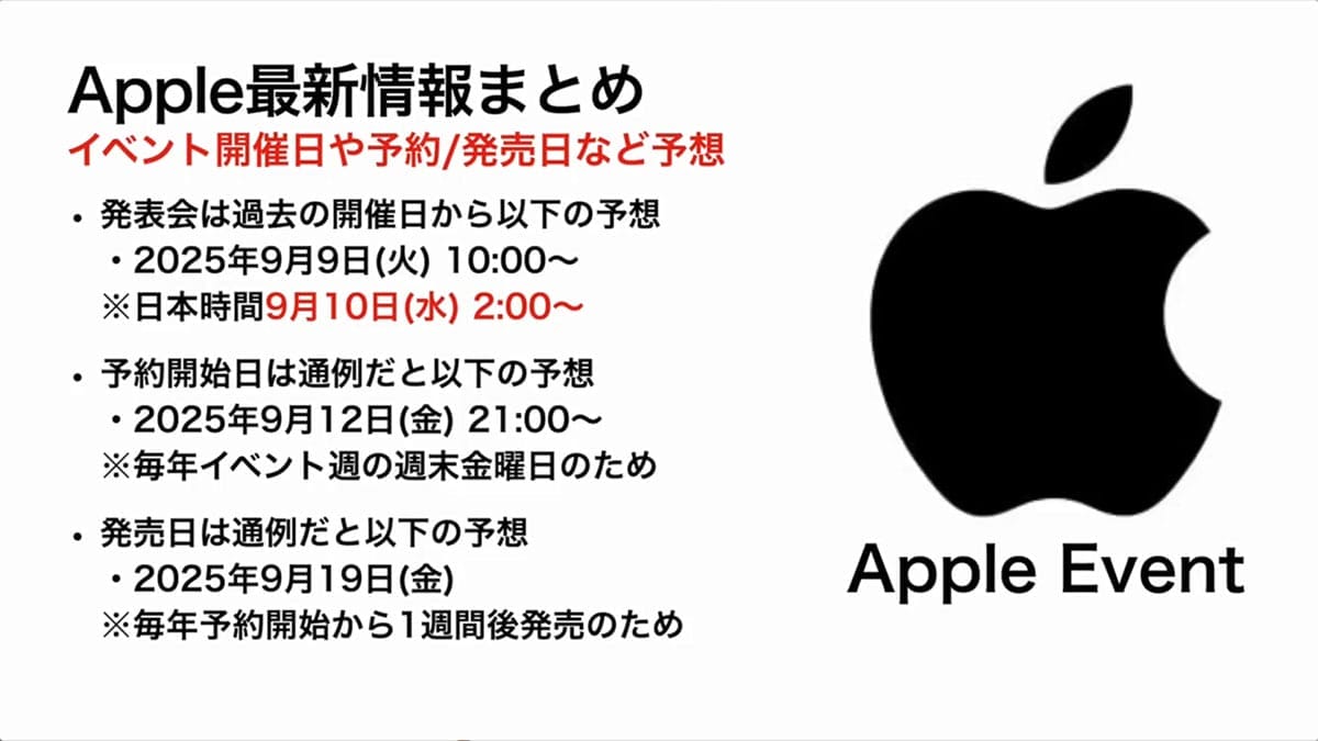 iPhone 17（仮）発売直前！ 最新情報・噂まとめ価格や発売日予想も！＜みずおじさん＞の画像11