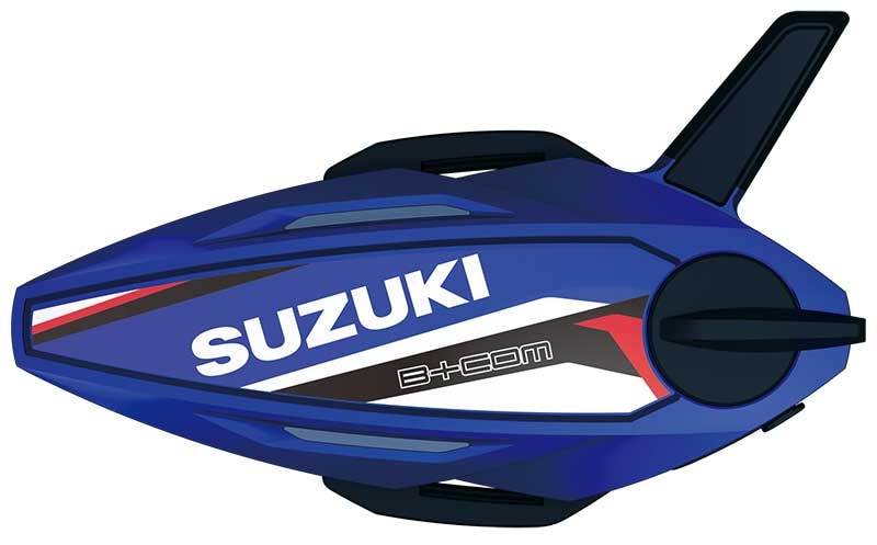 スズキ乗りのための一台、パールビガーブルー採用「B+COM 7X EVO SUZUKI SPECIAL EDITION」が登場 記事1