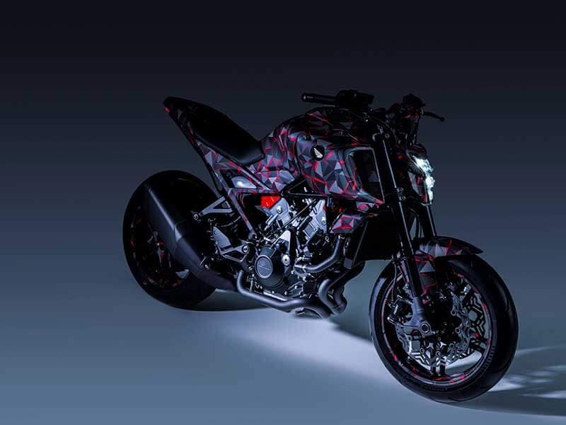 【ホンダ】新型V型3気筒エンジン搭載「V3R 900 E-Compressor Prototype」を初公開! 新エンブレム初採用へ メイン