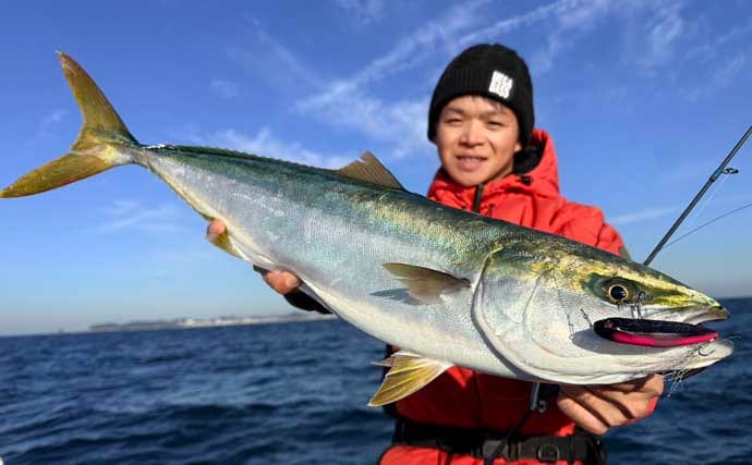 「冬の伊勢湾が熱い！」青物・マダイ・アオリイカの本命3種コンプリート達成