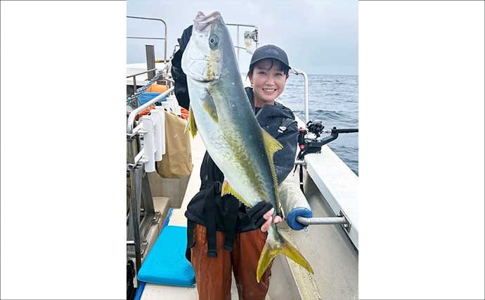 【沖釣り釣果速報】ヒラマサがドンッ!茱崎沖のタテ釣りで青物がバリバリ好反応(福井)
