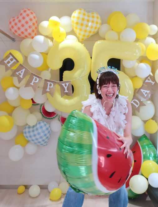Instagram:佐藤栞里(@satoshiori727)より
