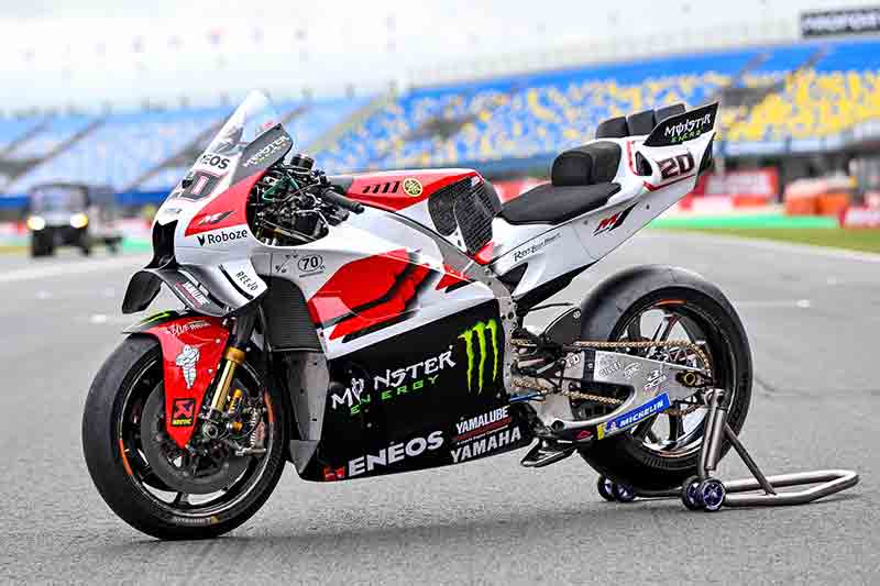 【ヤマハ】伝説のカラーが蘇る! 創立70周年を記念し白×赤の「YZR-M1」で MotoGP 参戦 記事2