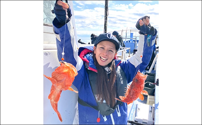 「冬でも釣りに行くのには訳があった？」厳寒期の高級美味食材『オニカサゴ』を狙う！