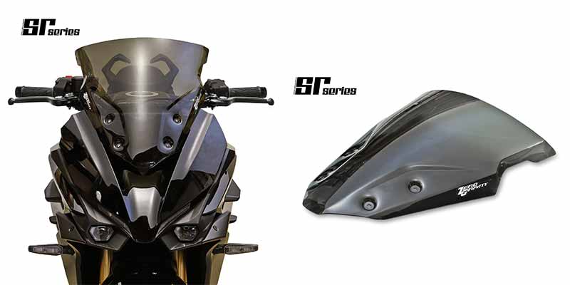 ゼログラビティのスクリーンに GSX-S1000GT/GT+(22-25)用が登場! 記事2