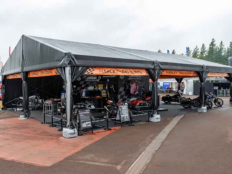 【ハーレー】MotoGP（TM）日本グランプリにブース出展／最新モデル展示・アパレル展示販売など メイン