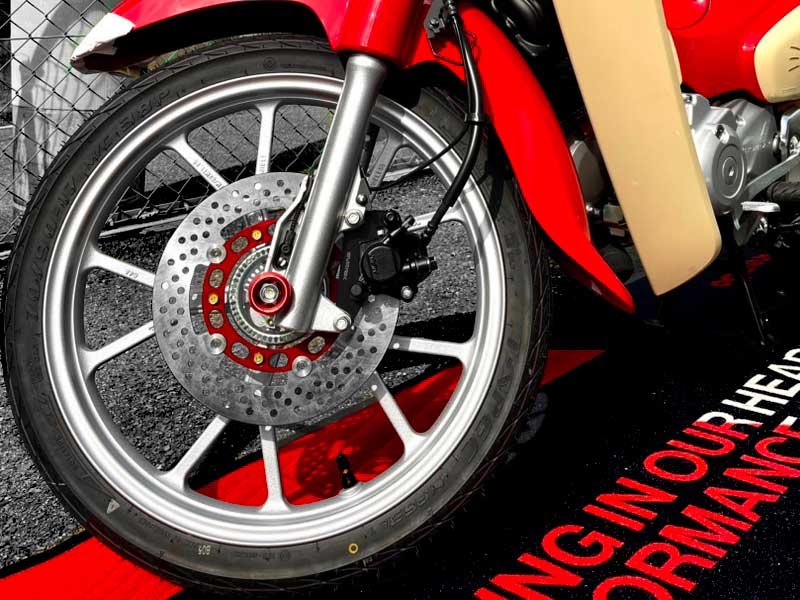 EVATEK からスーパーカブ110／JA59用大径ディスクキットが発売！　メイン