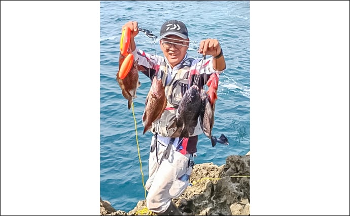 「秋磯スタートダッシュ!」高島の沖磯釣りで良型イシガキダイをキャッチ【静岡】