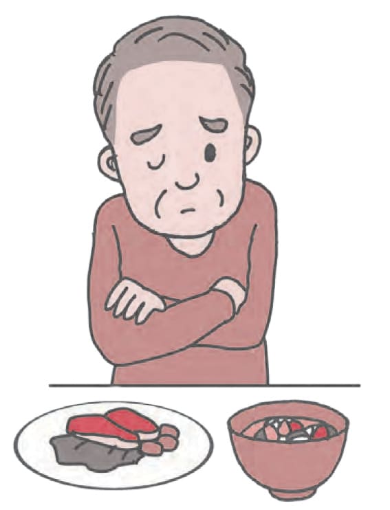 加齢だけじゃない?!食べる量が減っていく様々な要因とは?【70歳からおいしく栄養がとれる食事のくふう】