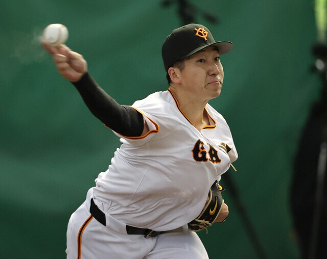 巨人のリリーフエース大勢。昨季は43試合登板で0点台を記録するなど別格の存在感を放つ