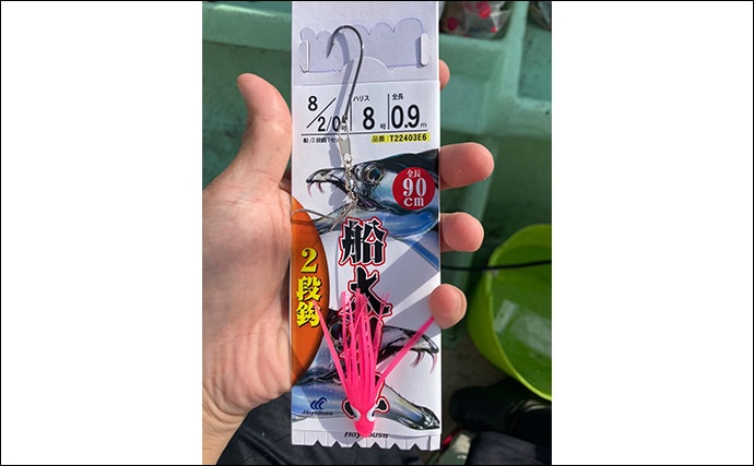 伊良湖水道タチウオ釣りで28本キャッチ【愛知・七福丸】天秤とテンヤどちらも連発!