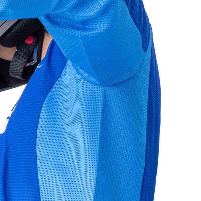 レーシングモトクロスジャージ「ワークスジャージ トーン ブルー」がダートフリークから発売 記事2