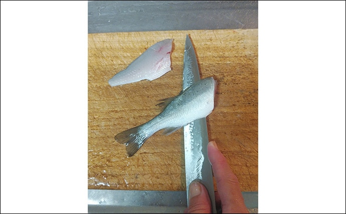 人気釣魚で作る「刺身アレンジ」レシピ:セイゴの柚子ゴショウ和え 小型がオススメ