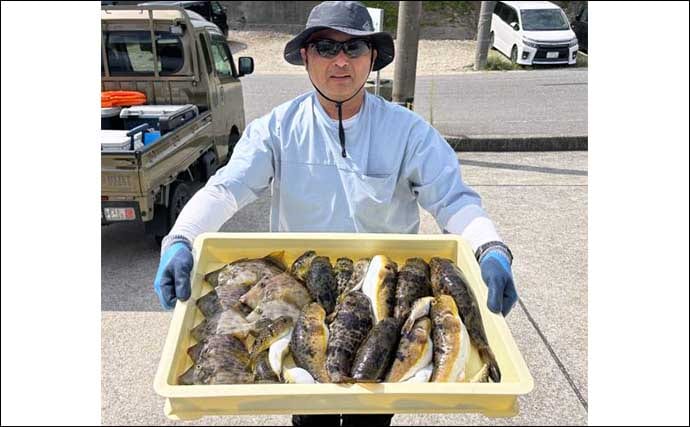【沖釣り釣果速報】アマダイ便で1kg超え良型シロアマダイ浮上!赤白そろい踏みでゲット(愛知・静岡)