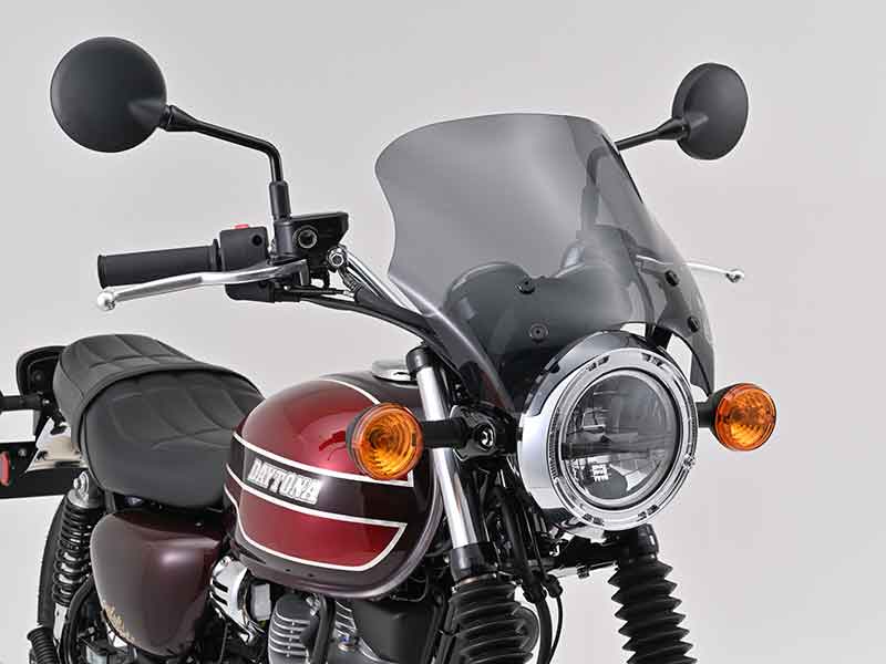 デイトナから W230/MEGURO S1用 スクリーン・パイプエンジンガードが発売! 記事1