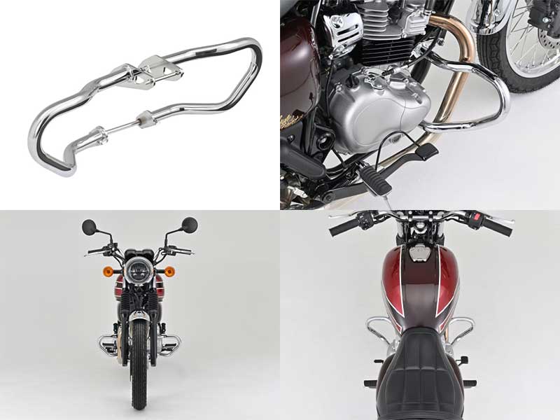 デイトナから W230/MEGURO S1用 スクリーン・パイプエンジンガードが発売! 記事7