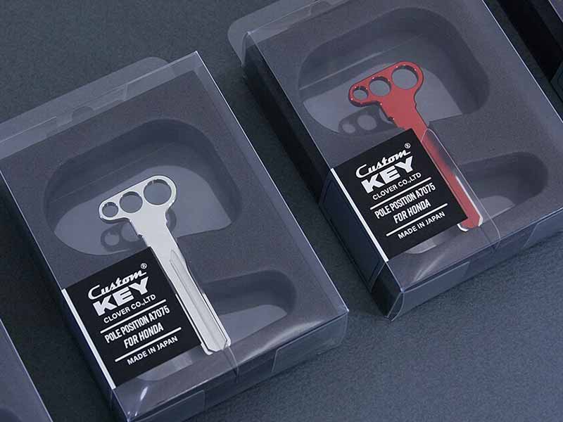 CNCフル削り出し×アルマイト仕上げのカスタムキー「ポールポジション」が EVATEK から発売！ メイン