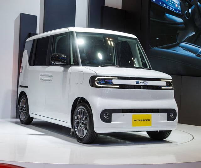 BYD ラッコ　ジャパンモビリティショー2025に展示されたラッコの完成度はMAX。2026年夏発売予定、戦略的な価格で勝負するという