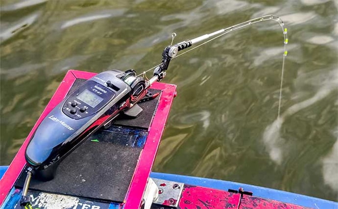 高滝湖のボートワカサギ釣りで39尾キャッチ【千葉】厳寒前で群れが薄く食いも渋め