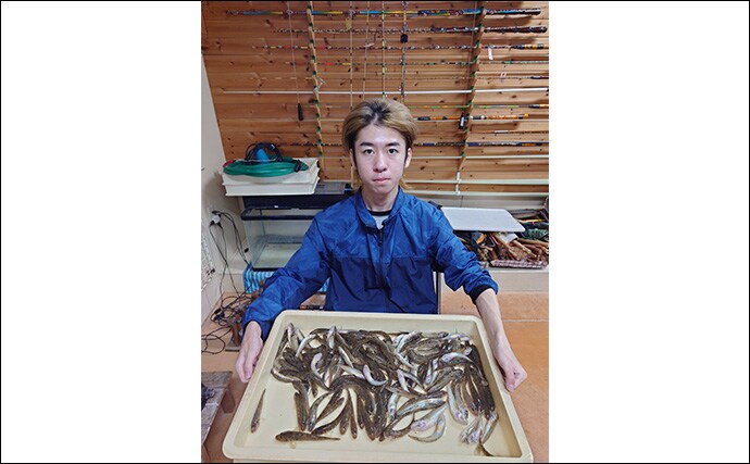 ミャク釣り＆チョイ投げでマハゼ148匹を手中！【岐阜・揖斐川】最大17cmの良型も登場