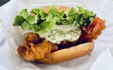神レベルの旨さ? 期間限定「神の海老バーガー」を食べてみた