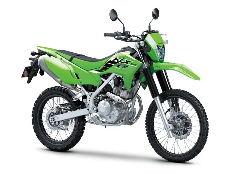 軽量でコンパクトなデュアルパーパスモデル「KLX230」、「KLX230