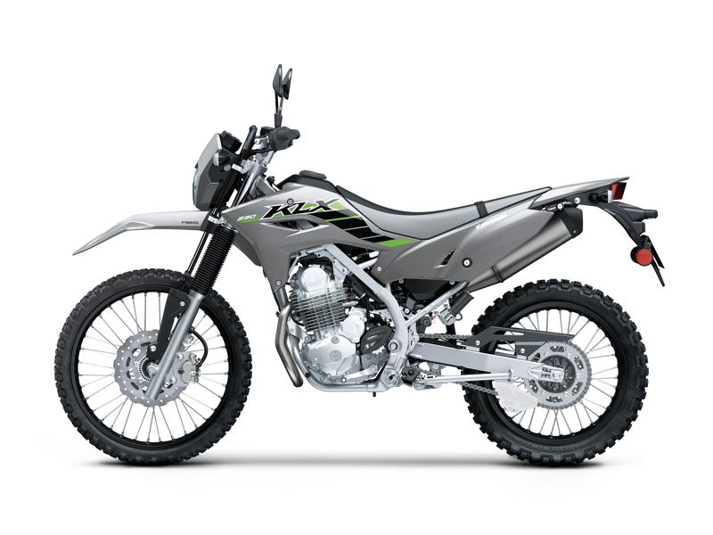 軽量でコンパクトなデュアルパーパスモデル「KLX230」、「KLX230