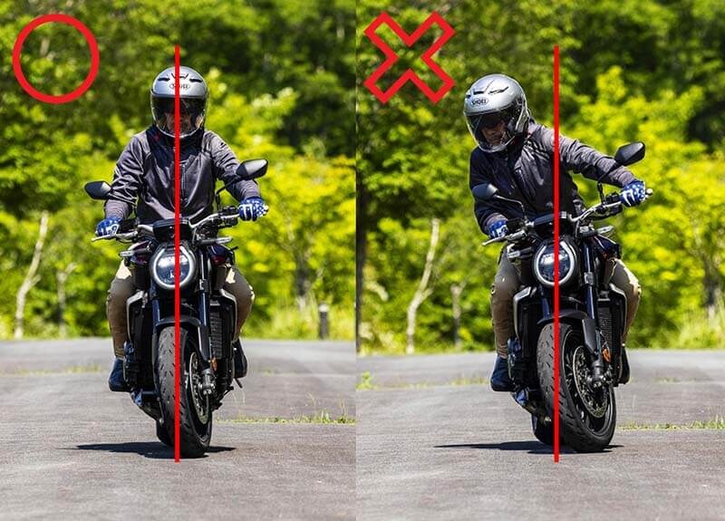 今日から使えるライディングテクニック実践講座【最新版 スマテク2.0】5.Uターン(1)低速バランスの奥義(動画あり) 08