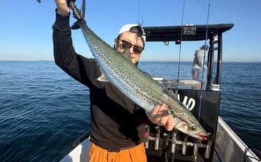【沖のルアー釣果速報】伊勢湾沖キャスティングゲームで良型サワラ連発！（愛知）