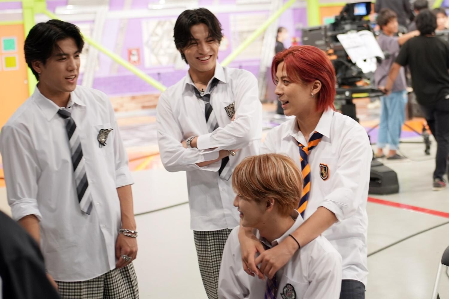 【収録潜入】まさかの事態が御曹司を襲う！？NEO EXILE 4組が“学校あるある”対決