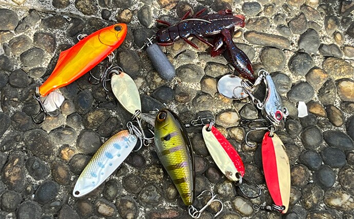 「浜名湖でダイソースプーンが大活躍!」チヌは不発もハゼが好反応【表鷲津湖岸公園】