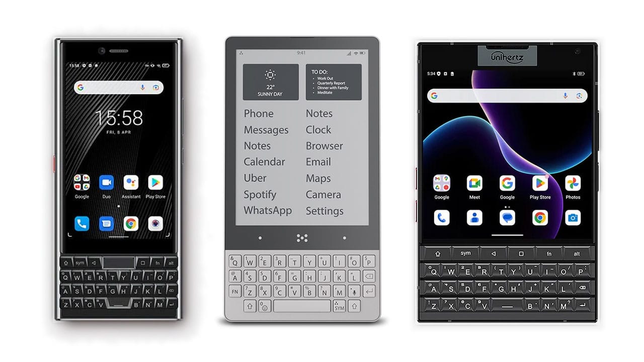 ＜上書き　済＞「BlackBerryのようなスマホ」はいまも買える？物理キーボード搭載機種と入手方法の画像1
