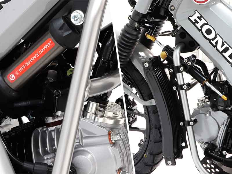 アクティブから CT125ハンターカブ用「ラウンドオイルクーラーキット」が登場! 記事3