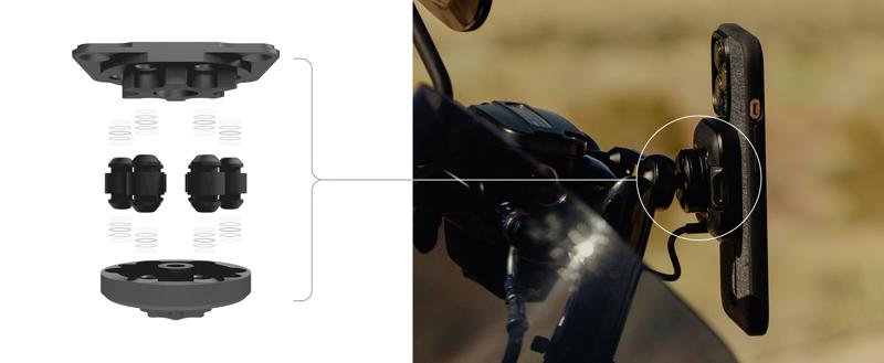 【ピークデザイン新商品】モーターバイク向けスマートフォンマウントに”Qi2規格対応”ワイヤレス充電アイテムが登場！！新しいマウントタイプも追加