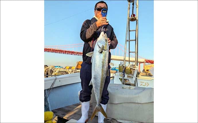 【沖釣り釣果速報】芦屋沖の落とし込み釣りで100cmヒラマサ浮上！船中青物57匹の爆発劇（福岡）