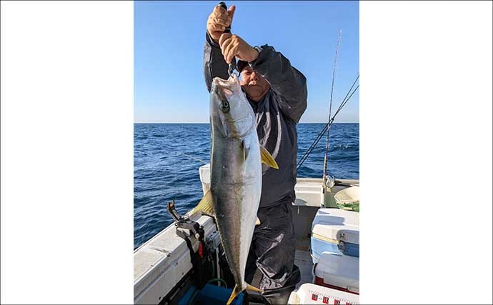 【沖釣り釣果速報】芦屋沖の落とし込み釣りで100cmヒラマサ浮上！船中青物57匹の爆発劇（福岡）