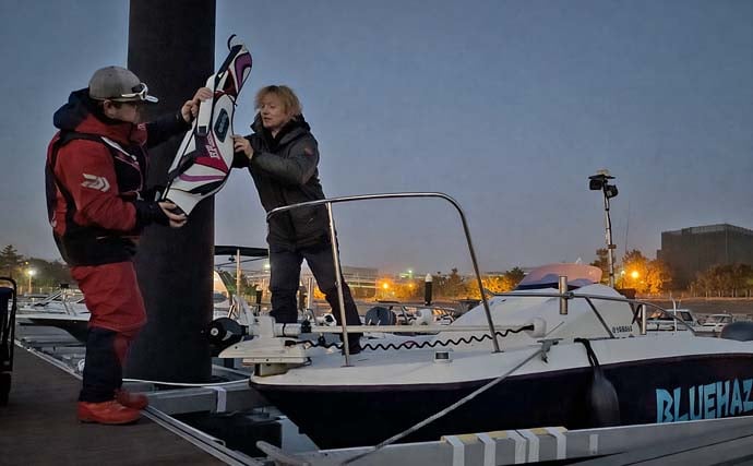 ボートからウキダンゴ釣りで51cm頭に良型クロダイ9匹！【愛知】温排水ポイント狙い撃ち