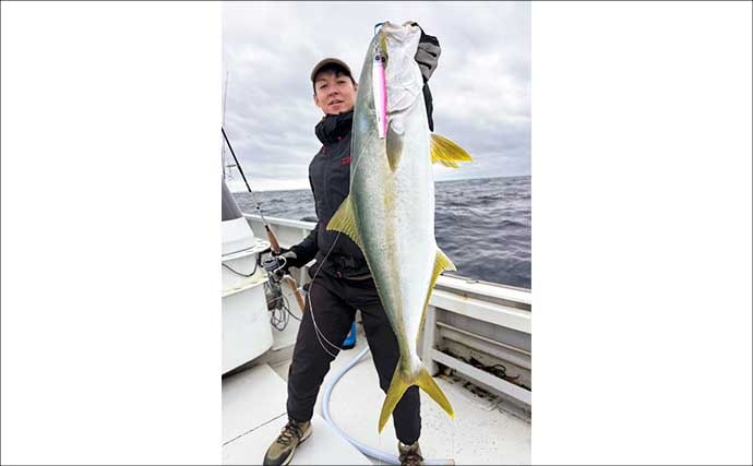 ジギング＆キャスティングでヒラマサ3匹好捕！【長崎・一栄丸】今後はサイズアップに期待