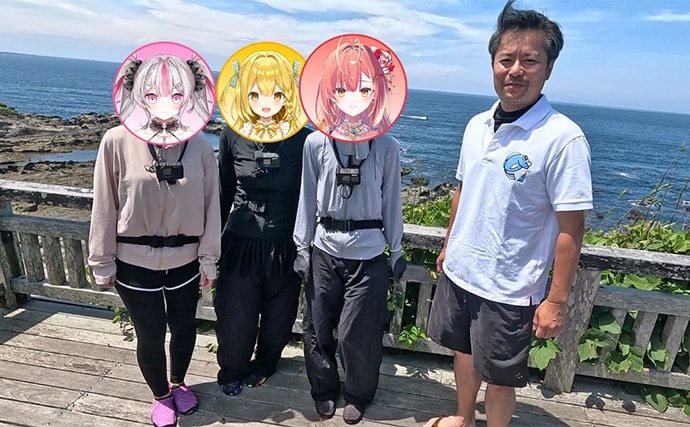 VTuber『うおむすめ』が磯採集に挑戦！ タイドプールの見釣りで小魚連発に大喜び