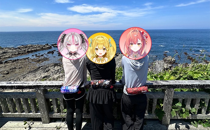 VTuber『うおむすめ』が磯採集に挑戦！ タイドプールの見釣りで小魚連発に大喜び