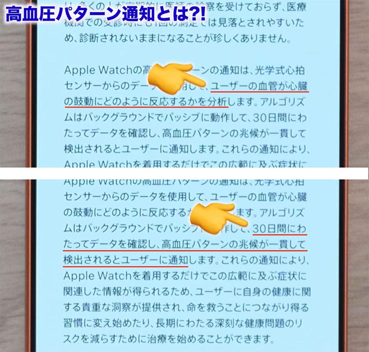 Apple Watch新機能「高血圧パターン通知」の設定方法を解説!<みずおじさん>の画像2