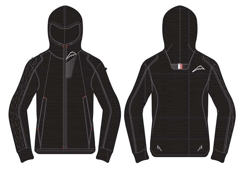 クシタニがオールブラックの「レブロフーディー／アーカナトラックジャケット」の受注生産モデル予約受付をスタート！ 記事2