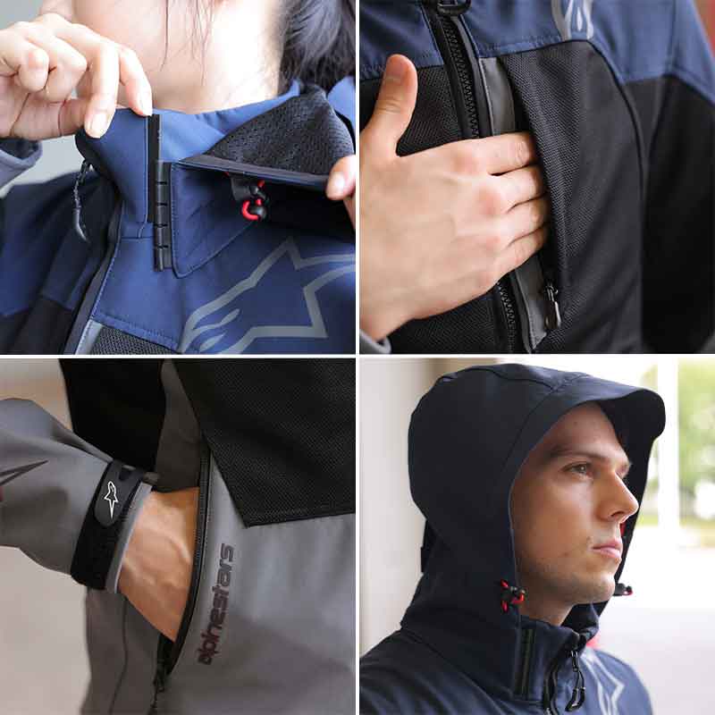 アルパインスターズのライディングパーカ「CREW PARKA AIR ASIA」が岡田商事から発売! 記事3