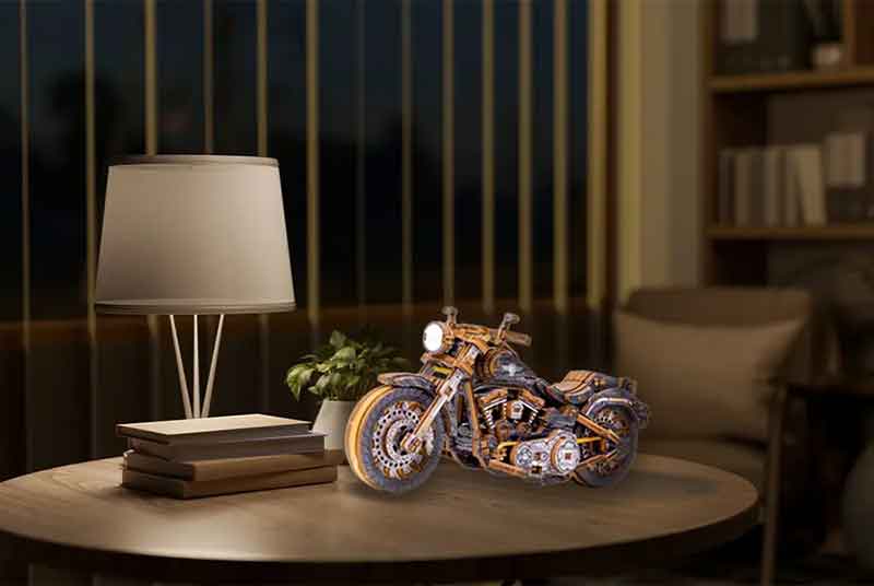 精巧ギミックで走る木製 Vツインバイク！「Cruiser V-Twin」がMakuakeに登場（動画あり） 記事4