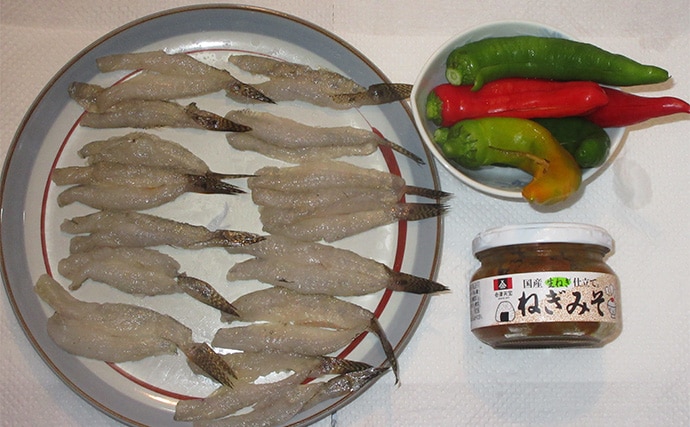 ハゼと万願寺とうがらしの炒め物　定番レシピに飽きたらお試しを