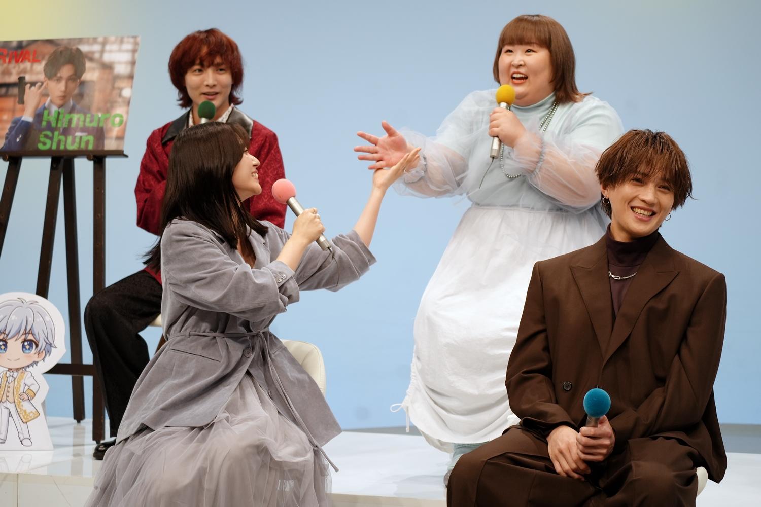 「推しが上司になりまして　フルスロットル」会見