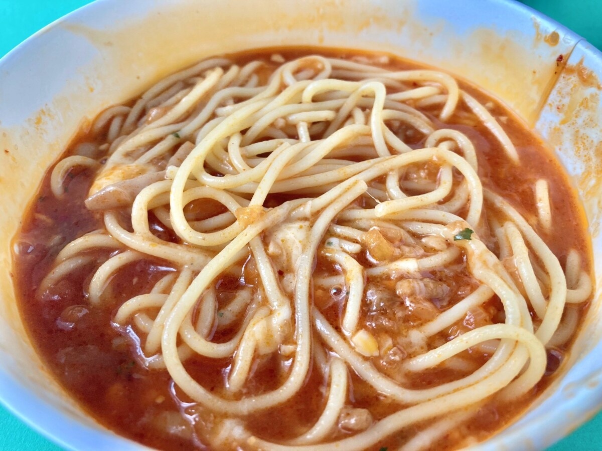 旨味しっかり！寒い季節にぴったり！【ファミマ】トマトスープがとにかく美味しいスープパスタ