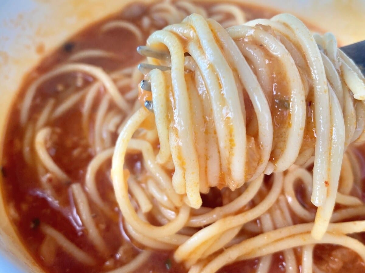 旨味しっかり！寒い季節にぴったり！【ファミマ】トマトスープがとにかく美味しいスープパスタ